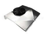 50-040 Continental Refrigeration Fan Panel Assy Black Fan Guard With 4-14