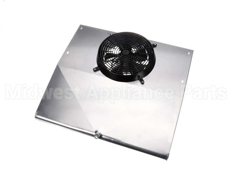 50-040-LT Continental Refrigeration Fan Panel Assy Black Fan Guard With 4-14