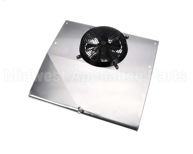 50-040-LT Continental Refrigeration Fan Panel Assy Black Fan Guard With 4-14
