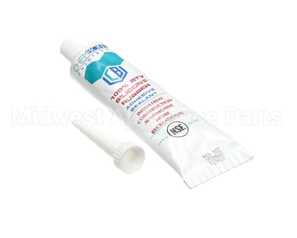 50-0442 Nu-Vu Silicone, High Temp, Rtv, 3 Oz