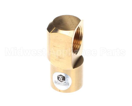 5000-2103 Fisher Close Elbow 3/4F Nl Brs