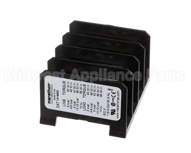 500205 Marshall Air 4 Pole 600V Terminal Block
