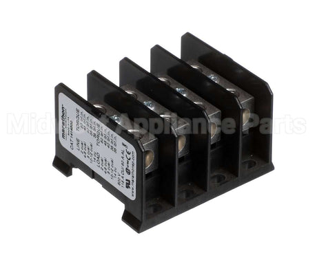 500205 Marshall Air 4 Pole 600V Terminal Block