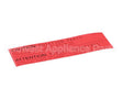 50039 Middleby Label,Caution Rotating Pt Us/Can