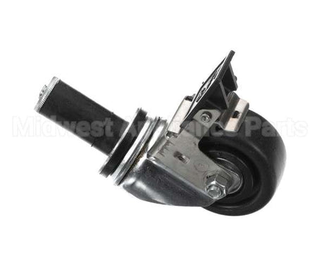 5004572 Quality Industries Caster 3'' Stem,Swivel W/Brake