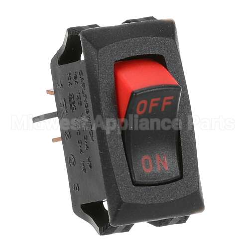 501864 Compatible Marshall Air Switch, On/Off Black Rocker