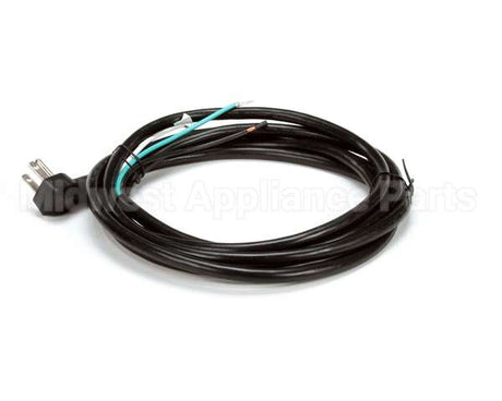 50201 Continental Refrigeration Cord & Plug, 10Ft. (Plug=Nema 5-15)