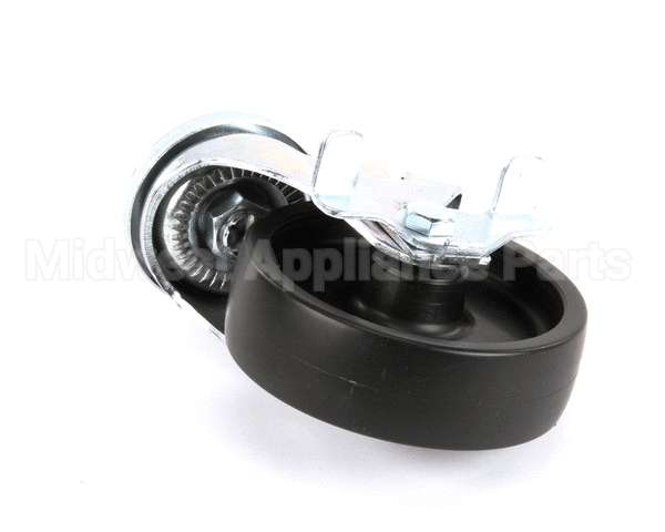 50205 Continental Refrigeration Caster, Stem (4 W/ Brake) (5Total Hgt)