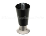 50206 Continental Refrigeration Legs, 4" Black (Adjustable Up To 5-1/4")