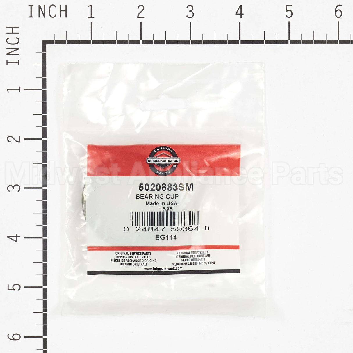 5020883SM Briggs & Stratton Bearing Cup