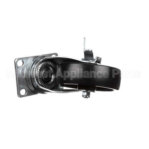 50212 Continental Refrigeration Caster, Flat Plate (4" W/ Brake) (5-1/8"