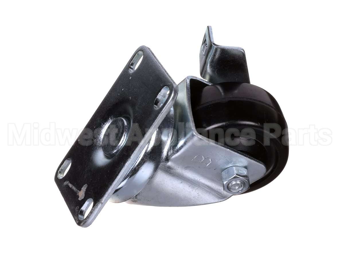 50232 Continental Refrigeration Caster, Flat Plate (2-1/2" W/Brake) (3-1