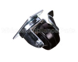 50232 Continental Refrigeration Caster, Flat Plate (2-1/2" W/Brake) (3-1