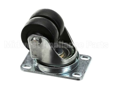 50241 Continental Refrigeration Caster, Flat Plate Dual Wheel (2 No Brak
