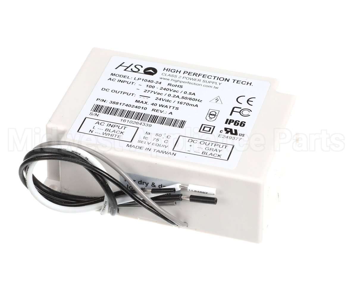 503-292D-01 Beverage Air Power Supply, 2 Strip Elio Led 40W