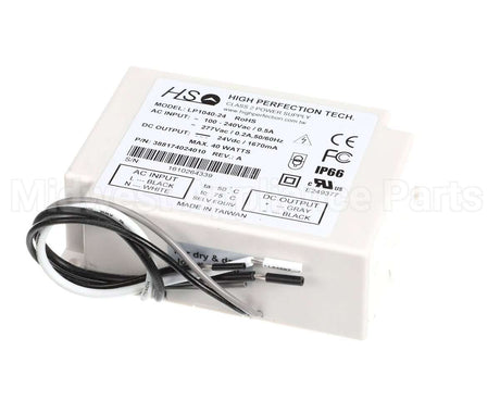 503-292D-01 Beverage Air Power Supply, 2 Strip Elio Led 40W