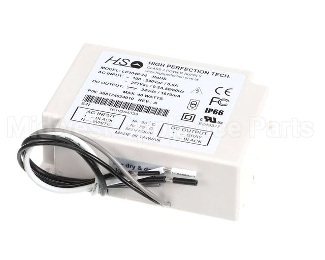 503-292D-01 Beverage Air Power Supply, 2 Strip Elio Led 40W