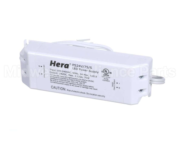 503-296D-02 Beverage Air Power Supply, Stick-Led, 75W Hera W/Amp