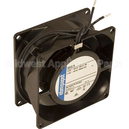 504344 Compatible Market Forge Fan, Axial(3-1/4"Sq, 115V, 9W)