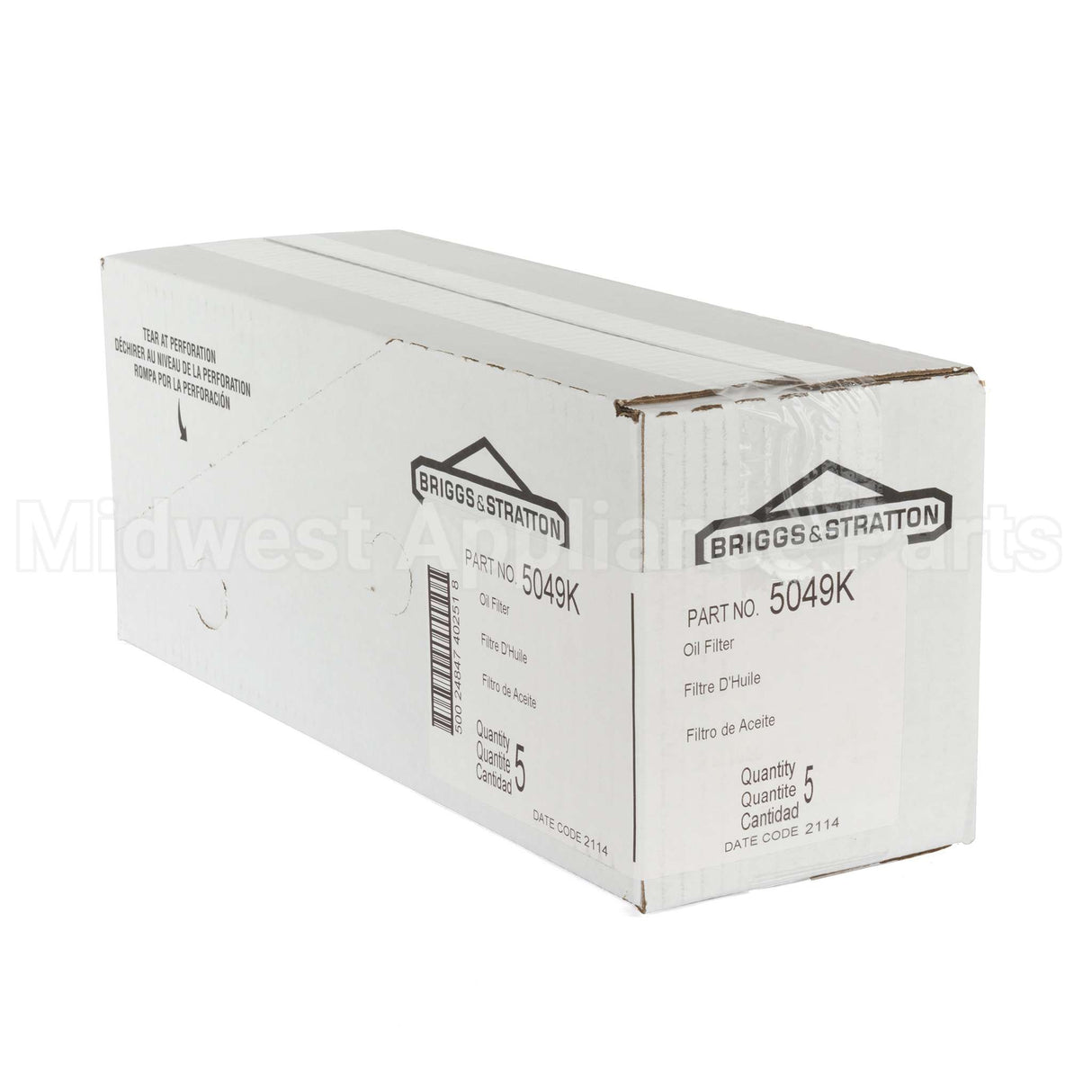 5049K Briggs & Stratton Filter-Oil