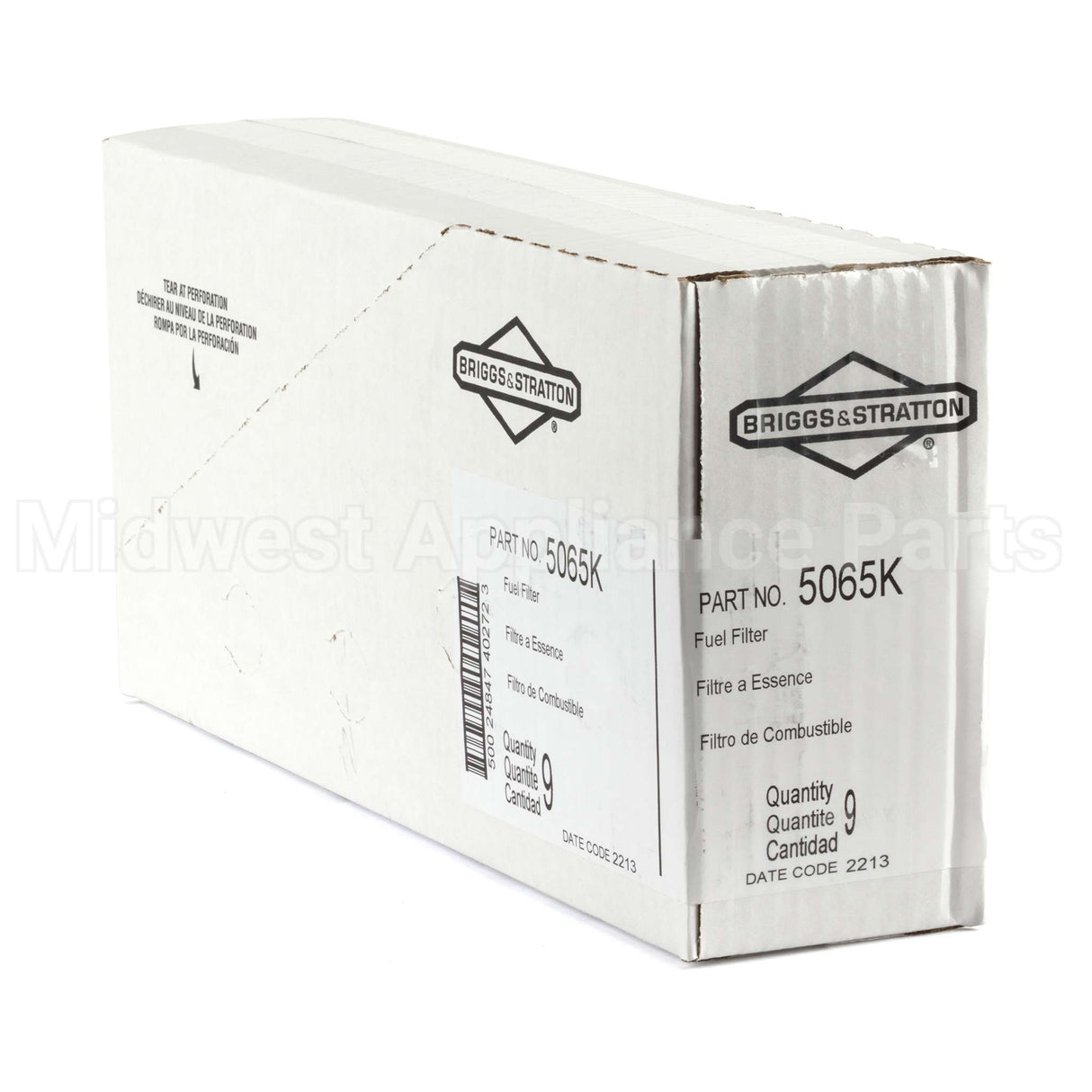 5065K Briggs & Stratton Pro Sr Filter-Fuel