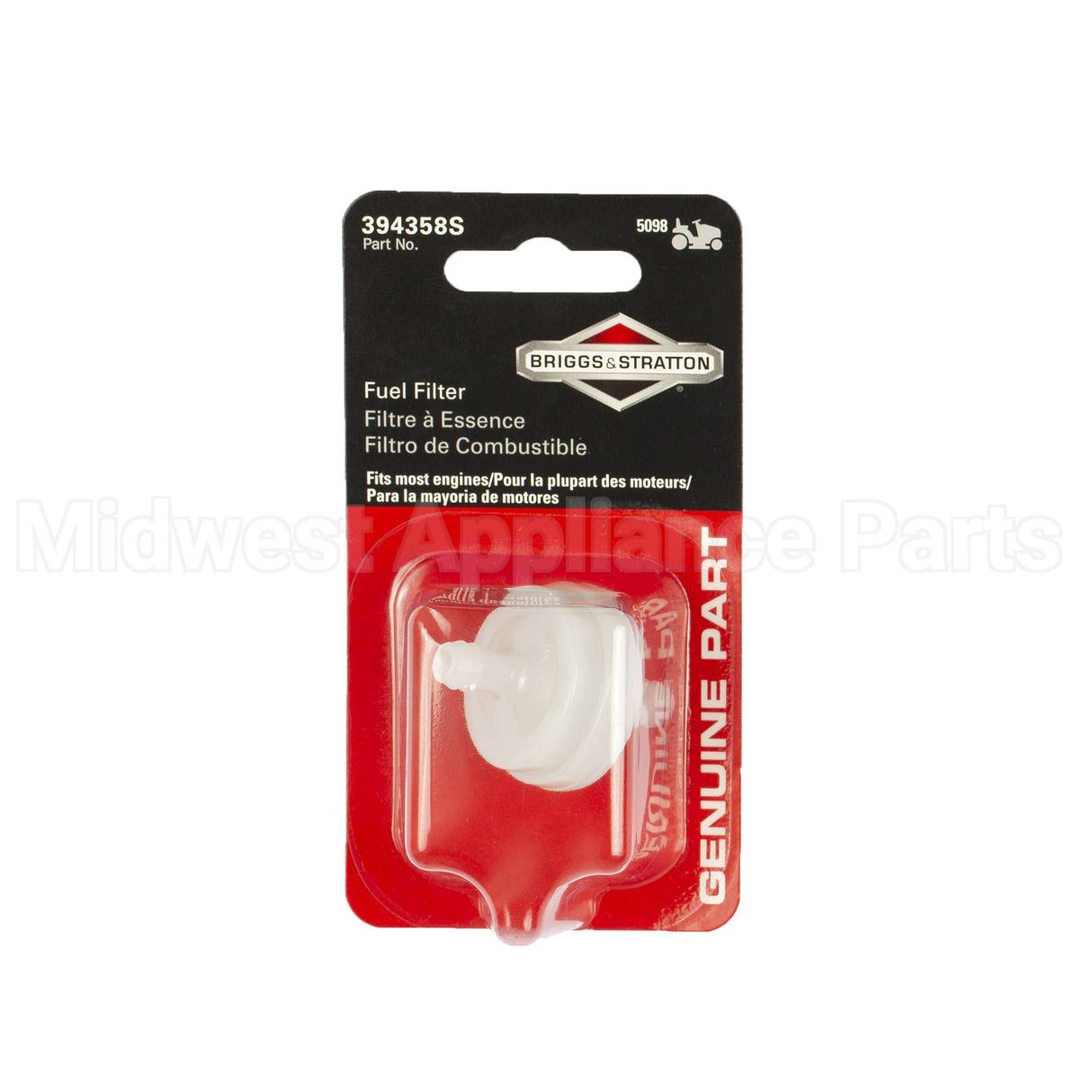 5098K Briggs & Stratton Filter-Fuel