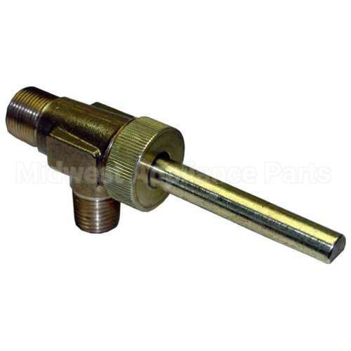 00-408379-00003 Compatible Hobart Burner Valve 1/4 Mpt X 1/2 Cc