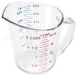 50MCCW-135 Compatible Cambro 1 Pt Measuring Cup-135 Clear