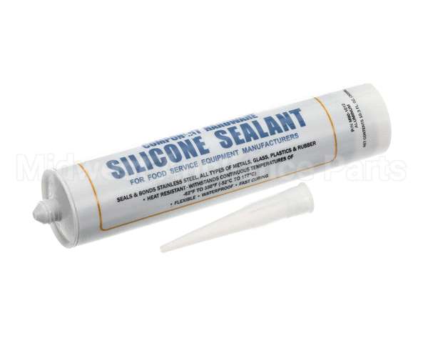 51-0087 Nu-Vu Silastic,Aluminum,10 Oz Tube