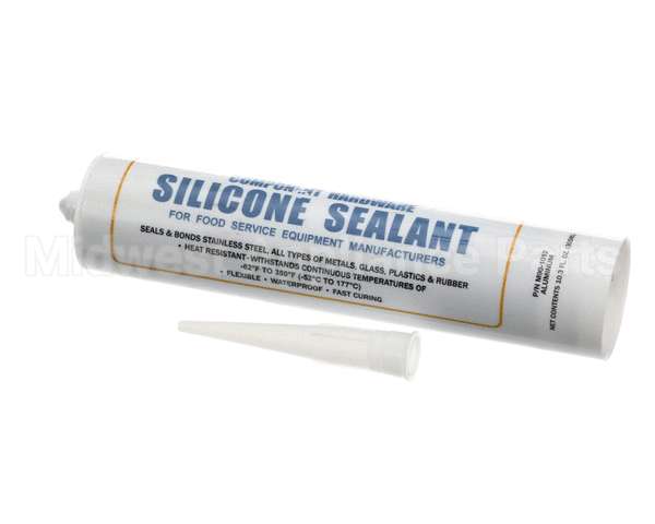 51-0087 Nu-Vu Silastic,Aluminum,10 Oz Tube