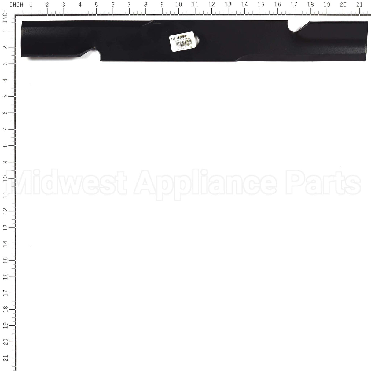 5101755BMYP Briggs & Stratton Blade 21 X .25 X 2.5
