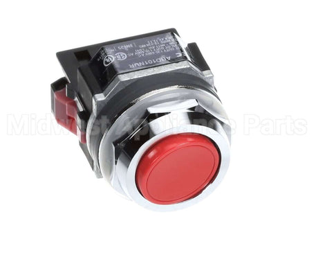 511-5269 Lvo Red Push Button -Nc Contact