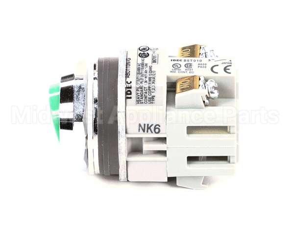 511-5270 Lvo Green Push Button -No Contat