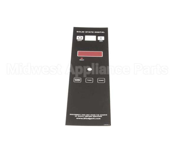 51392 Blodgett Decal, Ssd Control,1415