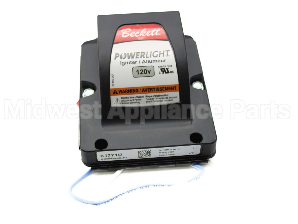 51771U Carrier Ignitor, Beckett A Or Nx Base