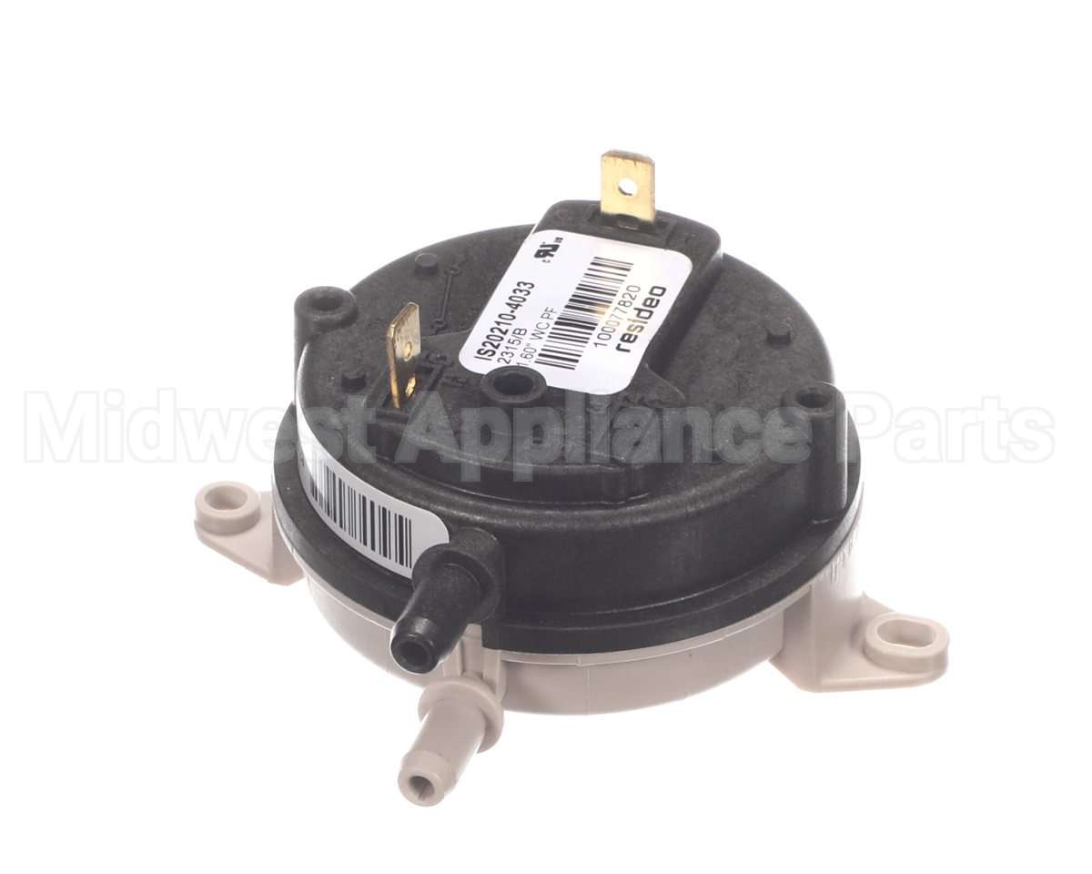51M87 Lennox Pres. Swt.1.6"Wc Spdt N.o.
