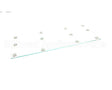 52-17991-3 Federal Industries Shelf Glass Top