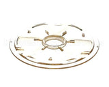 52112.0001 Bunn Sprayhead, Back Flat Plastic .750-16