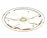 52112.0003 Bunn Sprayhead, Back Flat Plastic .438-20