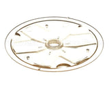 52112.0003 Bunn Sprayhead, Back Flat Plastic .438-20
