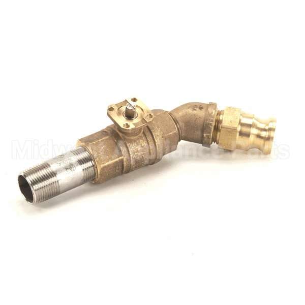 52183 Compatible Blodgett Dump Drain Assy, Kfc W/4 5 Deg