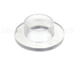 522028 Duke Washer, Flanged, Clear, Vinyl