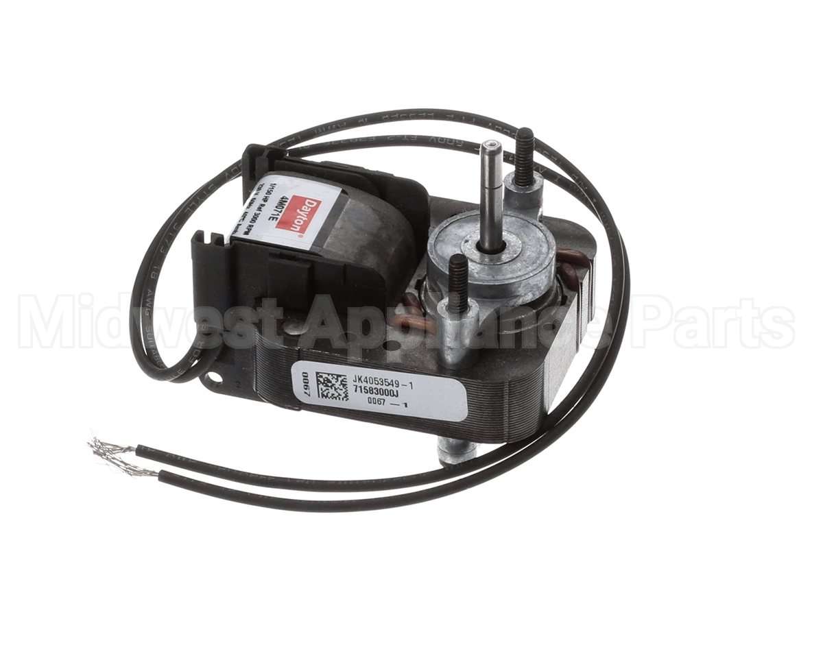 522307 Stoelting Motor; Fan 1250 Hp 3000Rpm