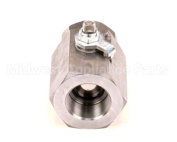 40818 Giles Valve, Ball,1-1/4, Drain, Sgl.thread End