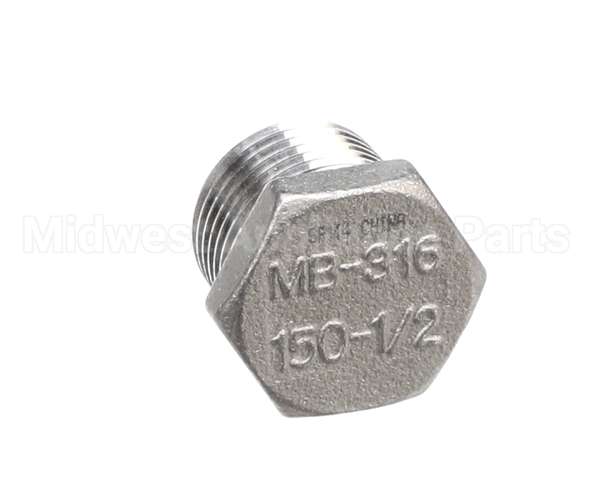 52808 Blodgett Plug, 1/2" Npt Hex Head
