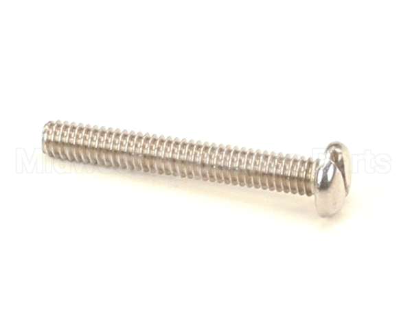53-0206 Nu-Vu Screw,S/S,8-32 X 1-1/4,Sl Pnhd