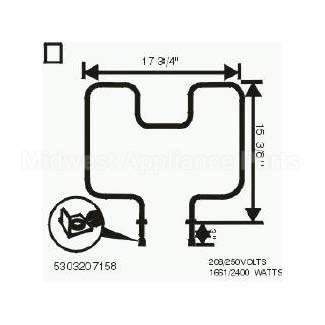 5303207158 Frigidaire #Vp#Element