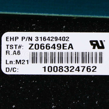 5303935247 Frigidaire Panel