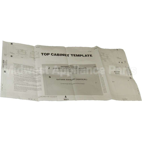 5304467832 Frigidaire Template