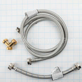 5304507961 Frigidaire 5Ft Ss Steam Dryer Kit